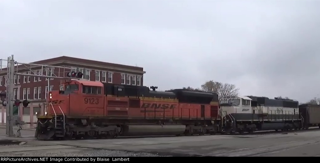 BNSF coal train